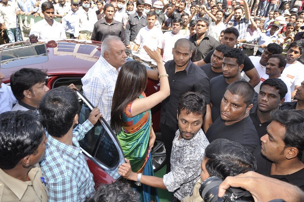 Kajal Agarwal at Kalanikethan Show Room Launch